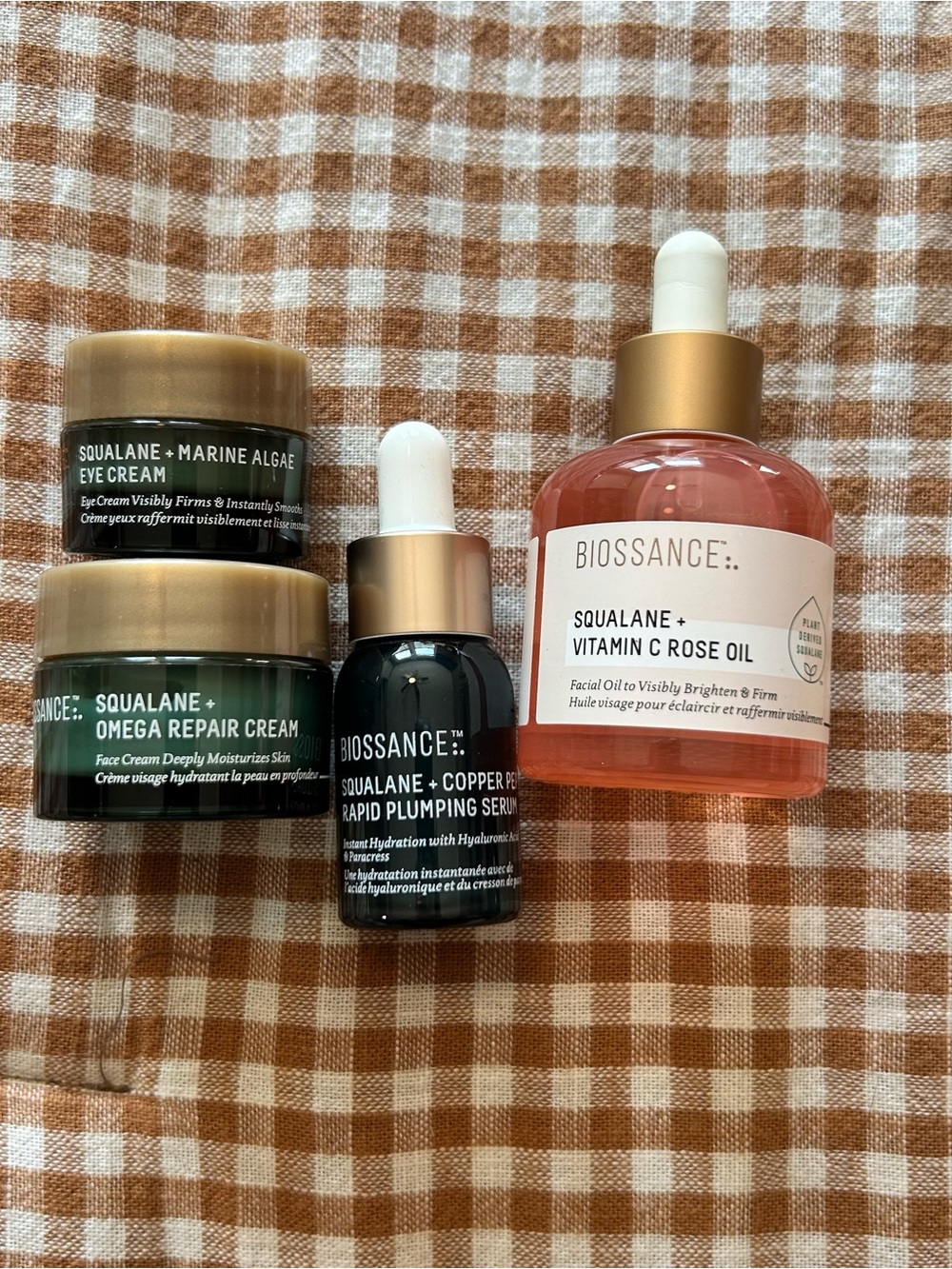 Biossance skincare set ❤️